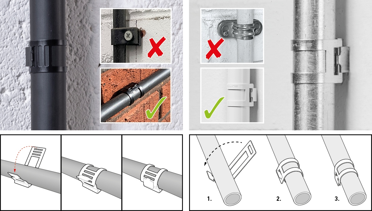 Conectori SPIT din plastic si otel pentru fixare cabluri si conducte - imagine 18