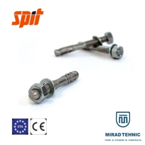 2 Ancora beton SPIT FIX3 Certificat ETA Optiunea 7 pentru beton nefisurat.