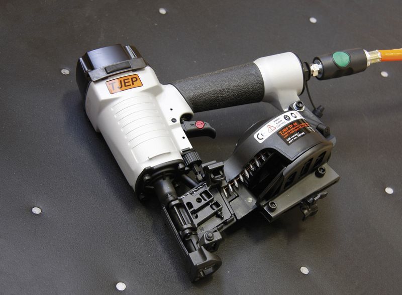 Aparate cu gaz si pneumatice pentru membrane bituminoase. Cuie roofing la 16° floare mare - imagine 6