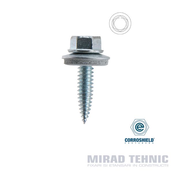 Surub coasere TWINFAST - CZMT LVR 4,8 x 20 mm