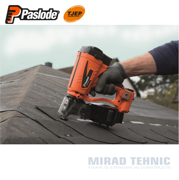 Aparate cu gaz si pneumatice pentru membrane bituminoase. Cuie roofing la 16° floare mare