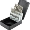 7 Seturi burghie metal HSS-R, HSS-G, HSS-Ti, HSS-Co5% DIN 338 - Trusa burghiu metal rectificat HSS-GS DIN 338 25 db (pcs) d 1-13x0,5mm - Stoc curent - 1 buc