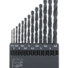 7 Seturi burghie metal HSS-R, HSS-G, HSS-Ti, HSS-Co5% DIN 338 - Trusa burghie metal HSS-R DIN 338 13 db (pcs) d 1,5-6,5x0,5mm - Stoc curent - 1 buc