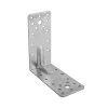 Coltar metalic ramforsat - zincat electrolitic ZN sau zincat termic HDG - Coltar metalic ramforsat 140x140x65x2,5 mm - Stoc curent - 1 buc