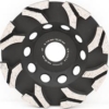 MASINA SLEFUIT PARDOSELI BETON SPIT SG125E 1800W - Disc cupa AbraY universal pentru beton d 125 x 22,2 9 segm x 6 mm - Stoc curent - 1 buc