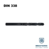 3 Burghiu spiral pentru metal HSS-R DIN 338