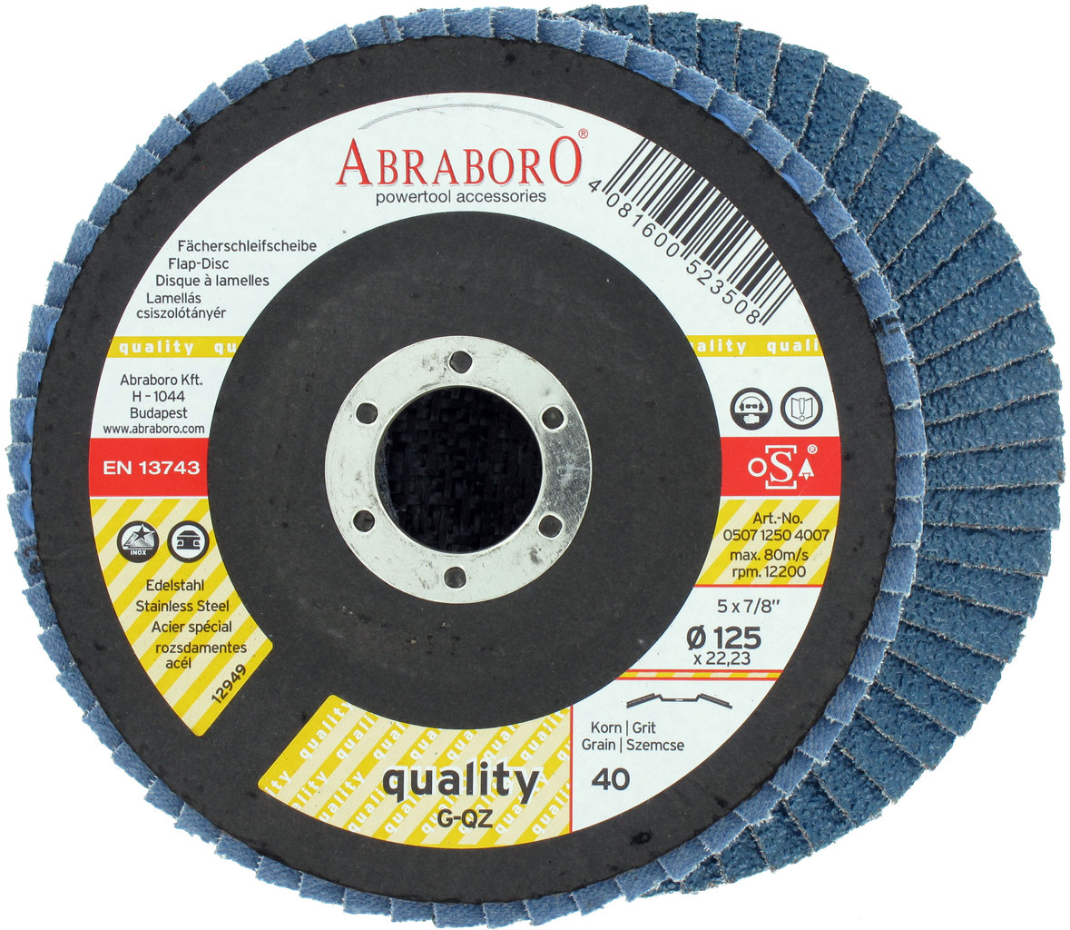 Discuri lamelare frontale pe suport din fibra de sticla conica – Mirad ...