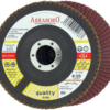 Discuri lamelare frontale pe suport din fibra de sticla conica - Flap disc tip Q-A corindon normal d 125x22 K60 - Verifica stoc - Corindon normal - 1 buc