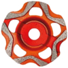 MASINA SLEFUIT PARDOSELI BETON SPIT SG125E 1800W - DISC CUPA SPIT PENTASURF D125 ROSU - DEGROSARE - Stoc curent - 1 buc