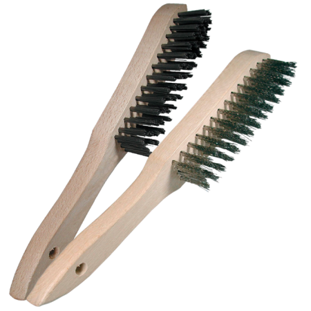 Perii de sarma manuale - Perii de sarma 5 randuri maner lemn tip HB 150 5 rows 0.30OSG - Stoc curent - 1 buc