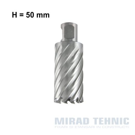 Carota HSS Weldon H=50mm - Carota HSS prindere weldon 3/4