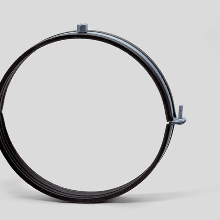 Colier pentru conducta ventilatie cu banda EPDM, cap fixare M8/M10 / Gama prinderi 80–1400 mm - Colier pentru conducta ventilatie cu banda EPDM, cap fixare M8/M10 1400 mm - 1400 mm - Verifica stoc - 1 buc