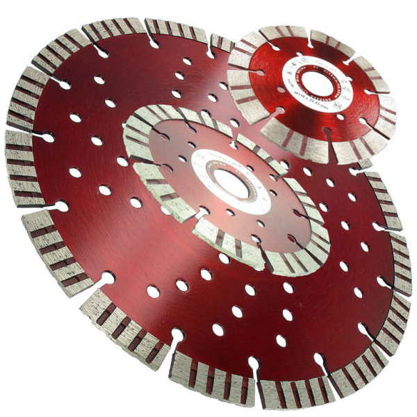 Disc diamantat segmentat TURBO BLADE No 5 segment h=12 mm