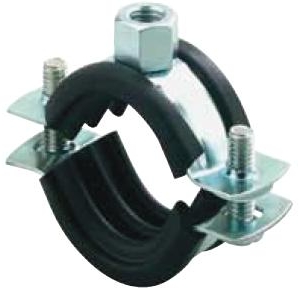 Colier conducta INOX cu manșon EPDM 20–116 mm 1/2