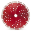 Disc diamantat segmentat TURBO BLADE No 5 segment h=12 mm - Disc diam segmentat Turbo Blade No 5 cu gauri de racire d 125 x 22,2 x 2,40 mm - Stoc curent - 1 buc