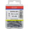 Biti SUPRA Philips PH - Bit SUPRA TORSION Box 10 buc 1/4