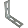 Accesorii de montaj pentru profile - Placute de montaj in unghi 27–90 ° - Otel zincat - Verifica stoc - 1 buc