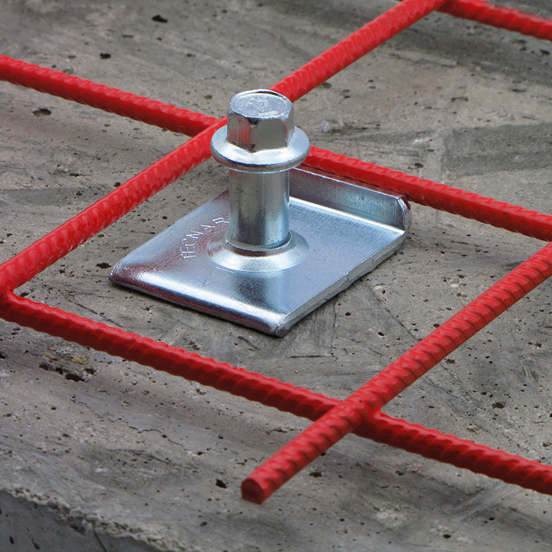 Conectori cu bolt si placa dintata Tecnaria CTCEM pentru plansee din caramida sau beton slab - imagine 2