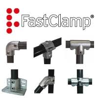 Fast Clamp: Fitinguti pentru rafturi si balustrade ECO