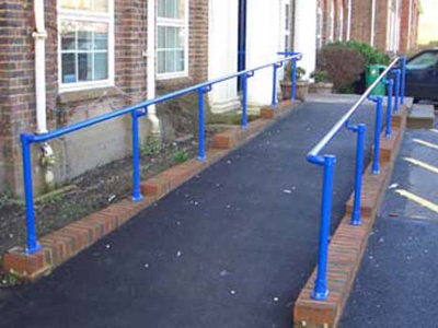 FastClamp DDA - Fitinguri din fonta zincate la cald - Gama balustrade pentru persoane cu dizabilitati - imagine 5