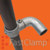 FastClamp DDA - Fitinguri din fonta zincate la cald - Gama balustrade pentru persoane cu dizabilitati - Conector bara DDA - 1 1/2