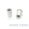Nit Piulita cu Guler din aluminiu sau otel - Piulita nit randalinata cu guler plat Aluminiu M10 13x24,0 D.13 GRIP: 4.0-6.5 mm - Aluminiu - 100 buc