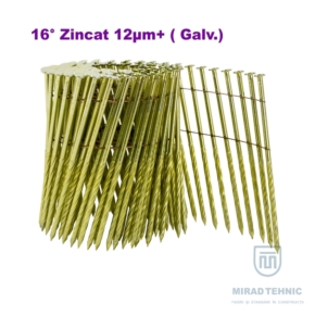 Cuie in rola sarma la 16°. Lungimi disponibile 30 ~130 mm