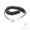 Furtun aer comprimat SPIRALAT 6,5/10 mm x 7,5 x 6 mtr. 8 bar. echipat 1/4"