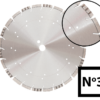 Discuri diamantate pentru taiat ASFALT No 6 si beton/asfalt COMBO Nr. 3 - Disc diamantat ABRADIAM 3 COMBO No 1 Beton/Asfalt/Granit - 350 x 25,4 - Stoc curent - 1 buc