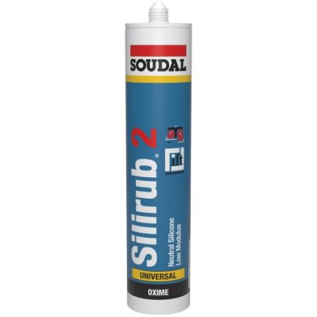 Izolanti siliconici neutri pentru constructii - Silirub neutru N Transparent 300ml - 300 ml - Transparent