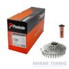 Paslode IM45 CW Li- Aparat si cuie roofing - Cuie HDG galvanizate la cald - 50-80µm (lise) CW 1000bc +1 Gaz Ø 3,0 x 22 MM - Comanda - 1000cuie+1gaz