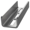 Conector INDEXTRUT EMP-XS 120mm pentru prelungire sina perforata 41x41 mm