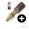 Biti SUPRA Philips PH - Bit SUPRA-TIN TORSION Box 10 buc 1/4