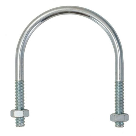 Clema U tip ETR pentru aplicatii usoare - Clema usoara U-bolt ZnZ 8″ M14 pozink 219 mm - 25 buc - Comanda 4-5 zile