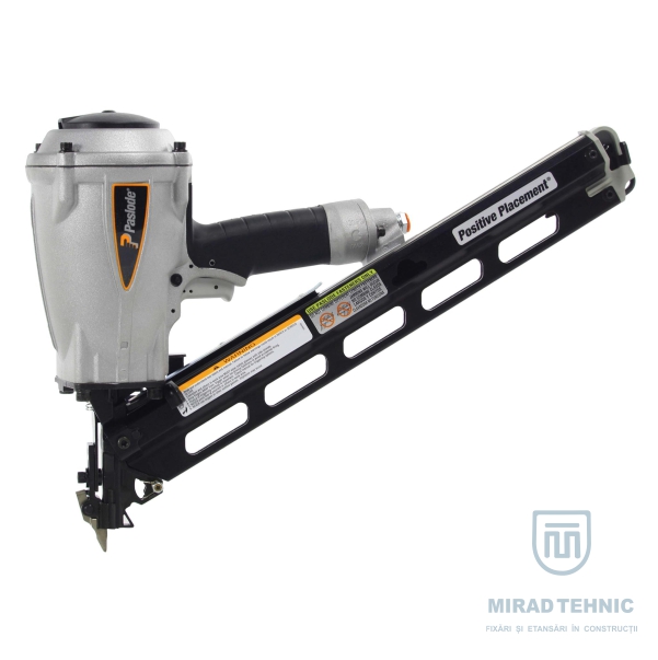 Aparate batut cuie pentru conectori metalici. Cuie anker la 34°