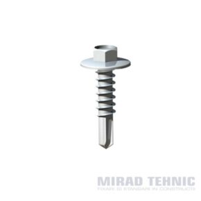 Autoperforant cu flansa HFL 14 mm, perforare LV5 ( max 12mm ) si LV6 ( max 16mm )