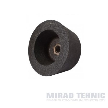 Disc cupa / oala pentru slefuit metal / otel 110/90 x M14,  A/O - Disc cupa/oala slefuit metal A/O 110/90 x M14 Gr. 60