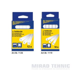 Cretă pătrată 12 x 12 x 90 mm - Cutie 12 bc