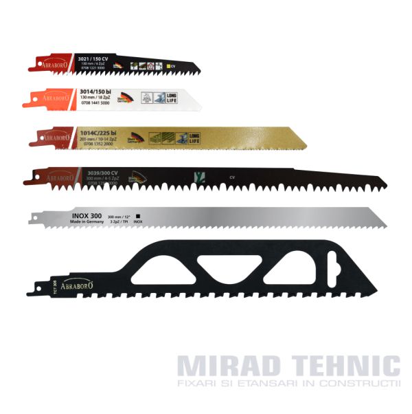 Panze sabie pentru fierastrau pendular