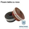 Cuie la 0° DECRA Rosii | Negre pt tabla cu roca sau HDG șindrile din lemn